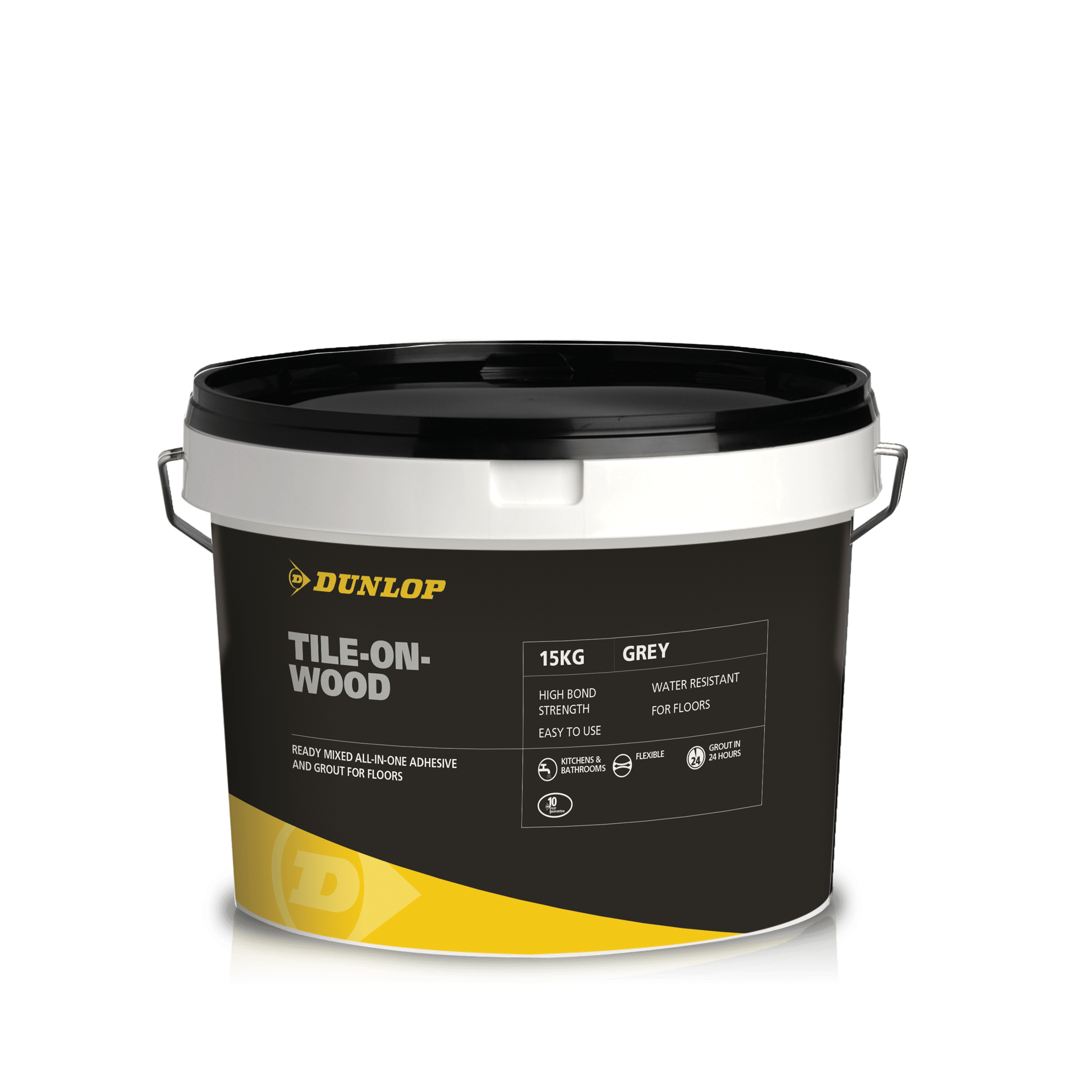 Ready Mixed Tile Adhesive and Grout for Wood