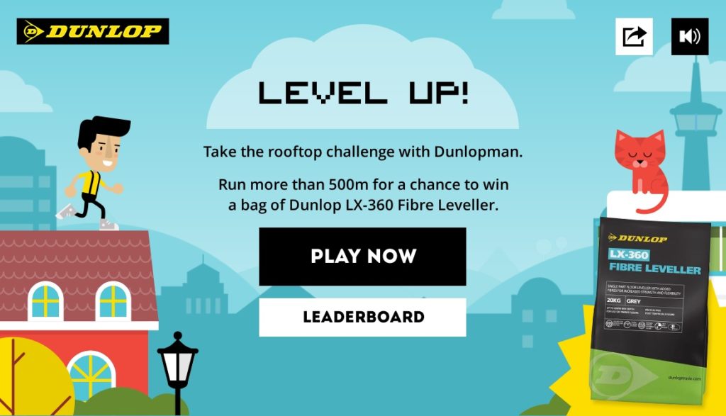Level Up with the new Dunlop flooring range